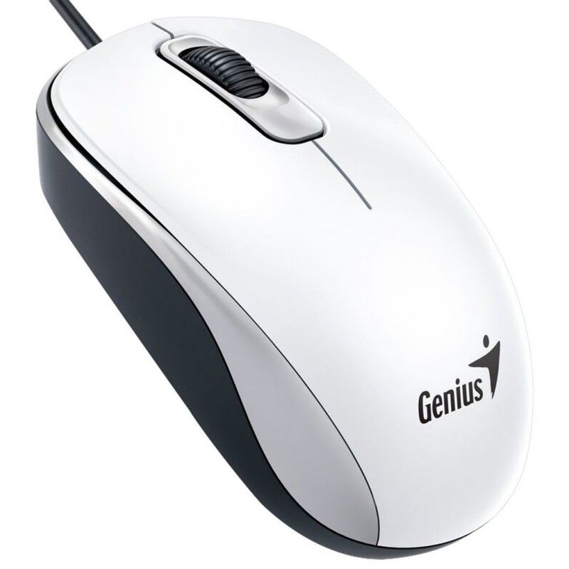 

Компьютерная мышь Genius DX-110 белый USB