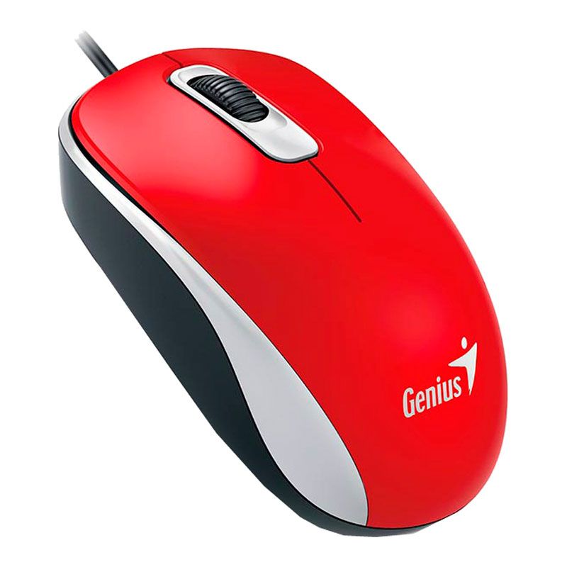 

Компьютерная мышь Genius DX-110 красный USB