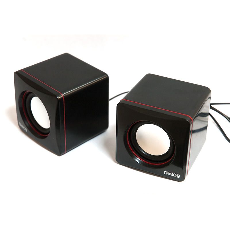 

Компьютерная акустика Dialog AC-04UP Black/red