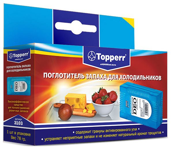 

Аксессуар для холодильников Topperr 3103 Поглотитель запаха