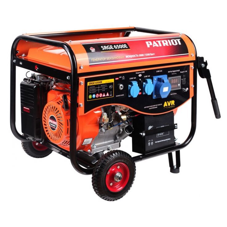 

Электрогенератор Patriot SRGE 6500E
