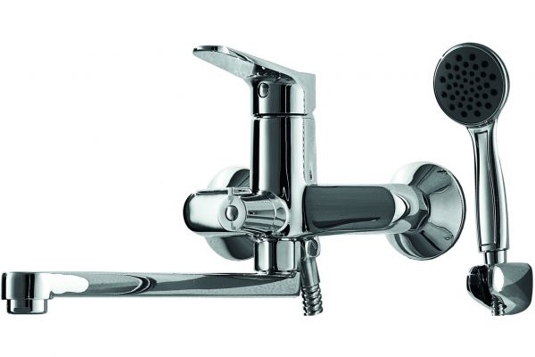 

Смеситель для ванны Bravat Eco F6111147C-LB