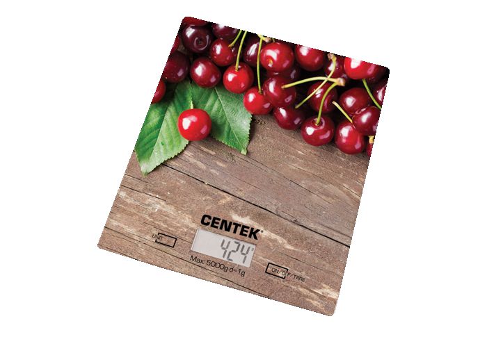 Кухонные весы Centek CT-2462 Вишня