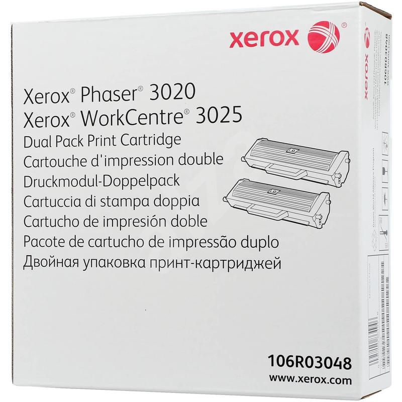 

Картридж Xerox 106R03048 черный (2уп)