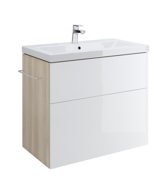 

Тумба Cersanit SMART (д/раковины COMO 80) белый (B-SU-SMA-CO80/Wh)