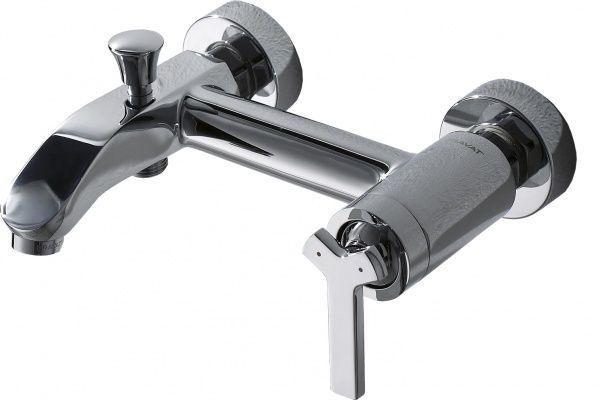 

Смеситель для ванны Bravat Waterfall F673107C-01