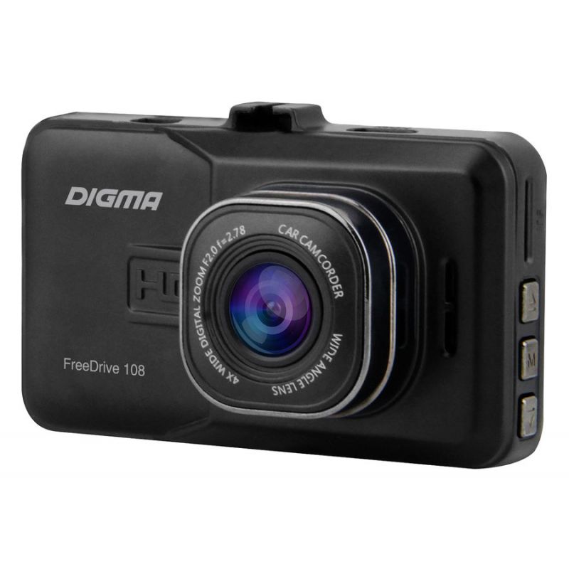 

Автомобильный видеорегистратор Digma FreeDrive 108 черный