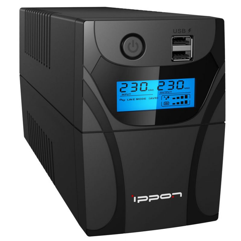 

Источник бесперебойного питания Ippon Back Power Pro II Euro 850 черный