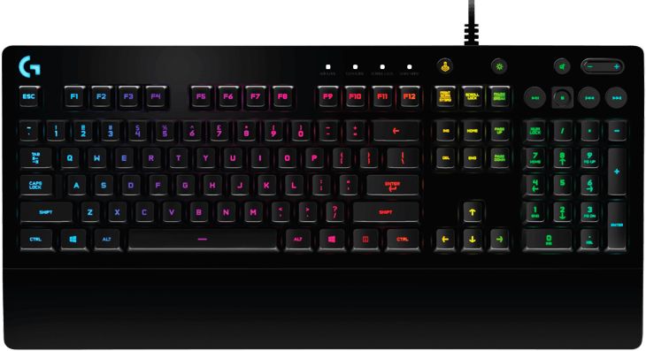 

Клавиатура Logitech G213 Prodigy черный (920 008092)