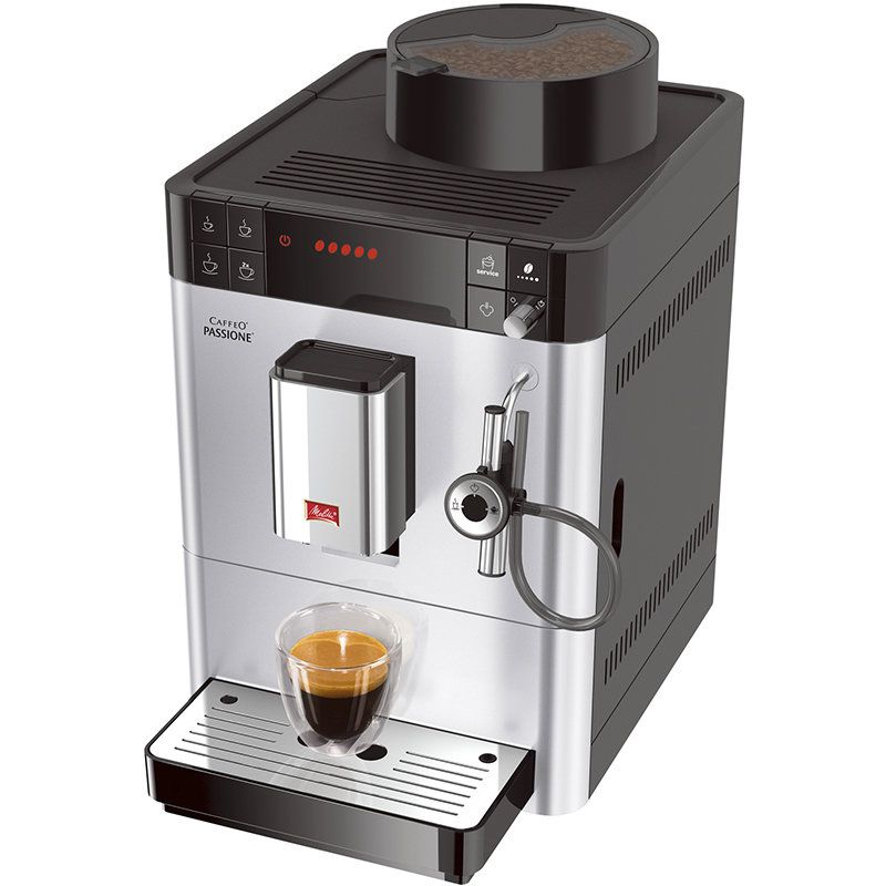 

Кофемашина Melitta Caffeo Passione серебристый (F530-101)
