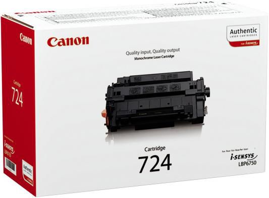 

Картридж Canon 724 черный