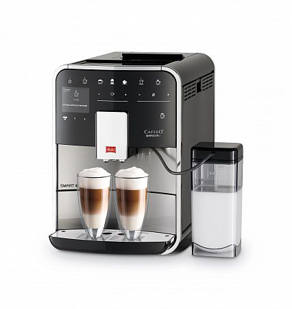 

Кофемашина Melitta Caffeo Barista T Smart SST серебристый/черный (F840-100)