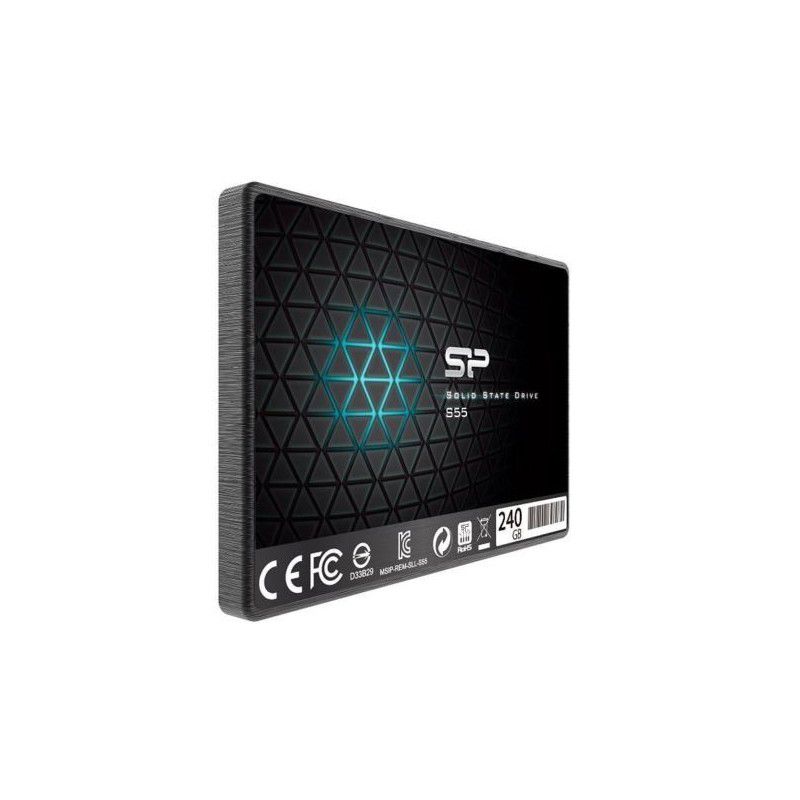 SSD накопитель Silicon Power Slim S55 SATA III/240Gb/2.5 (SP240GBSS3S55S25)