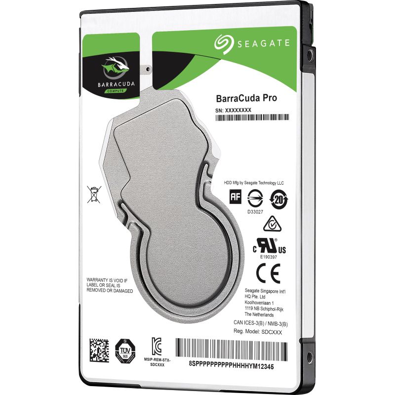 Жесткий диск Seagate Barracuda Pro SATA-III/1Tb/7200rpm/128Mb/2.5 (ST1000LM049)