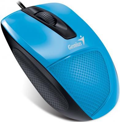 

Компьютерная мышь Genius DX-150X голубая/чёрная USB