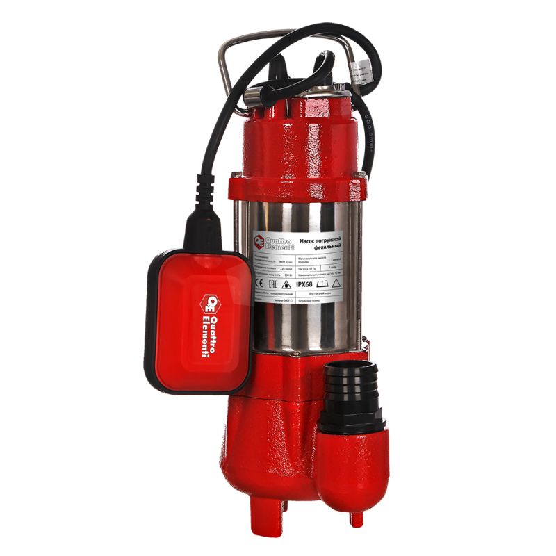 

Насос Quattro Elementi Sewage 300F Ci (910-140)