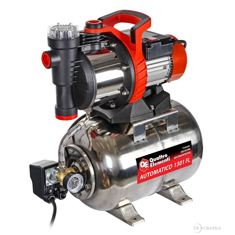 

Насос Quattro Elementi Automatico 1301 FL Inox