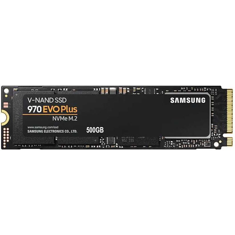 

SSD накопитель Samsung 970 EVO Plus M.2 NVMe 500GB (MZ-V7S500BW)