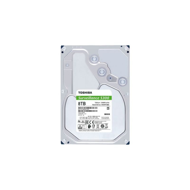 

Жесткий диск Toshiba Surveillance S300 8Tb (HDWT380UZSVA)