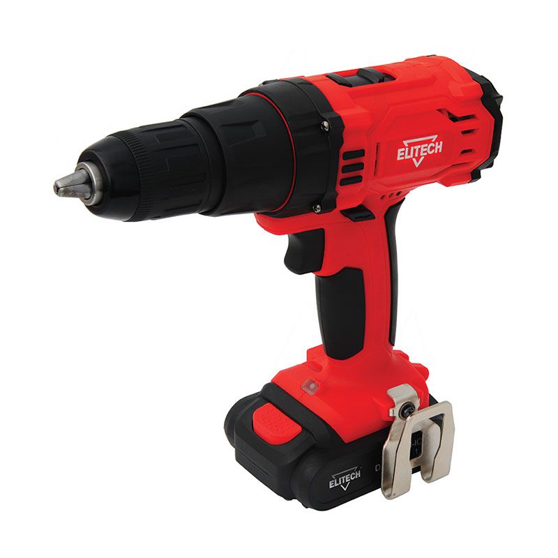 

Шуруповерт Elitech ДА 18СЛ2 2Ач (191617)