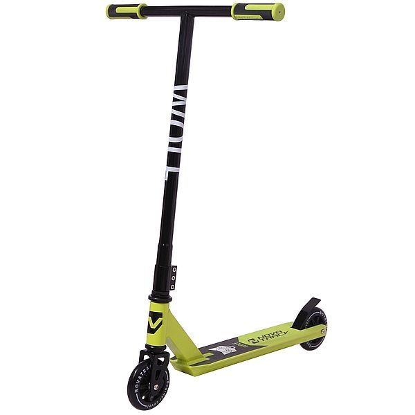 

Самокат NOVATRACK WOLF EL (110P.WOLF.BGN9) черно-зеленый