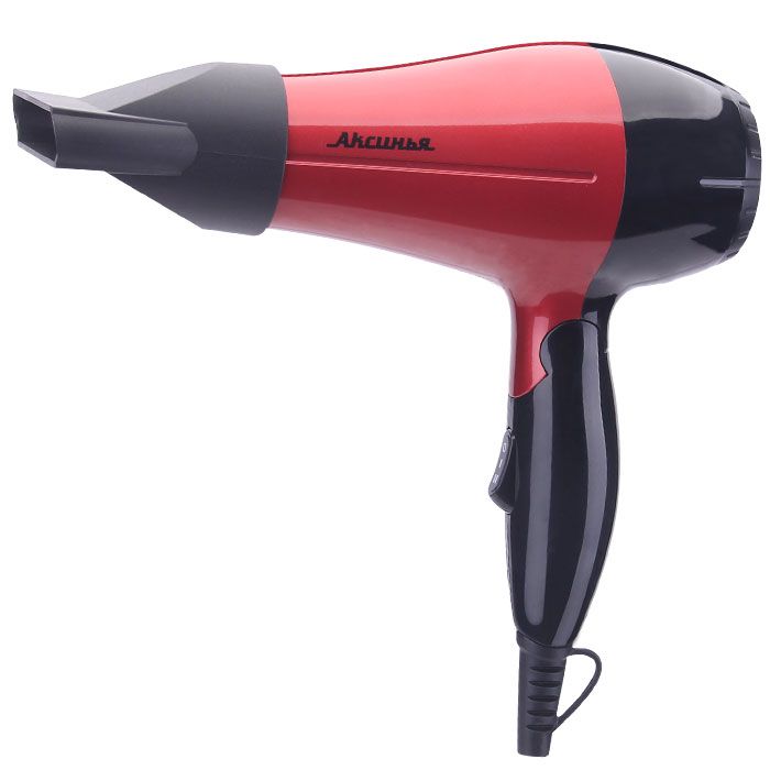 

Фен Аксинья КС-704 красный с черным