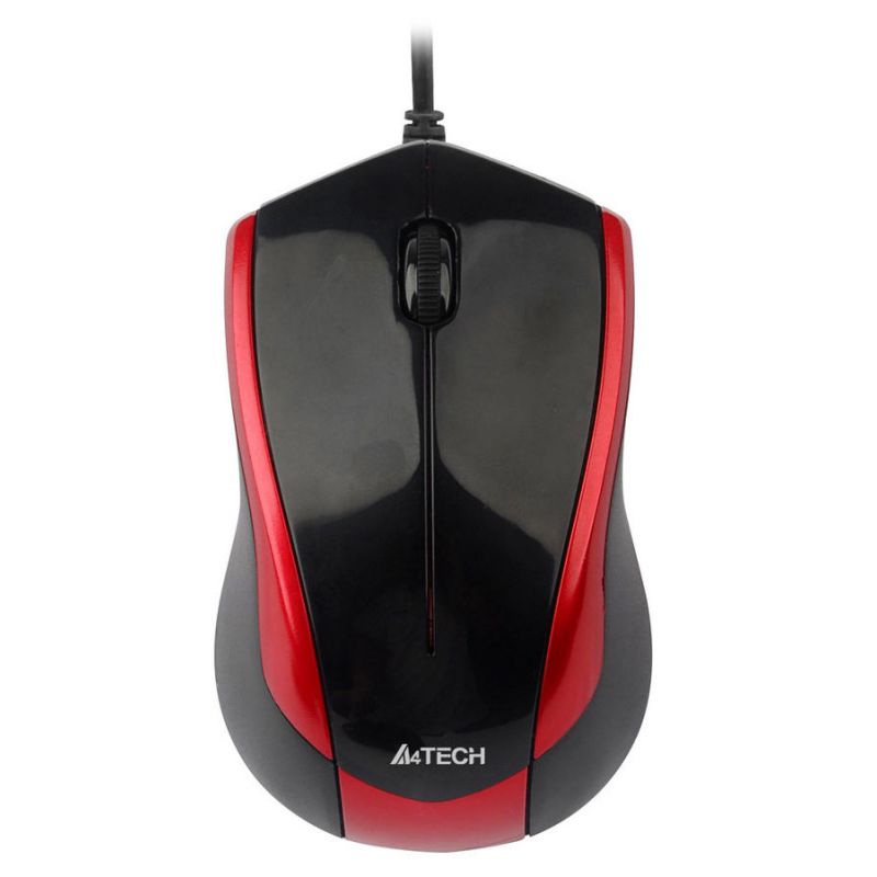

Компьютерная мышь A4Tech N-400-2 черный/красный