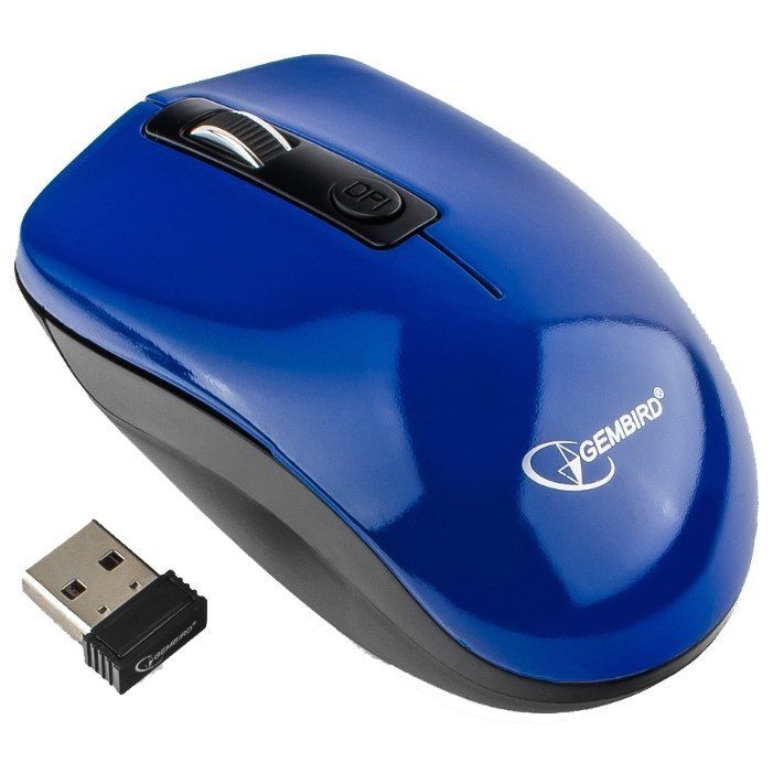 

Компьютерная мышь Gembird MUSW-400-B синий