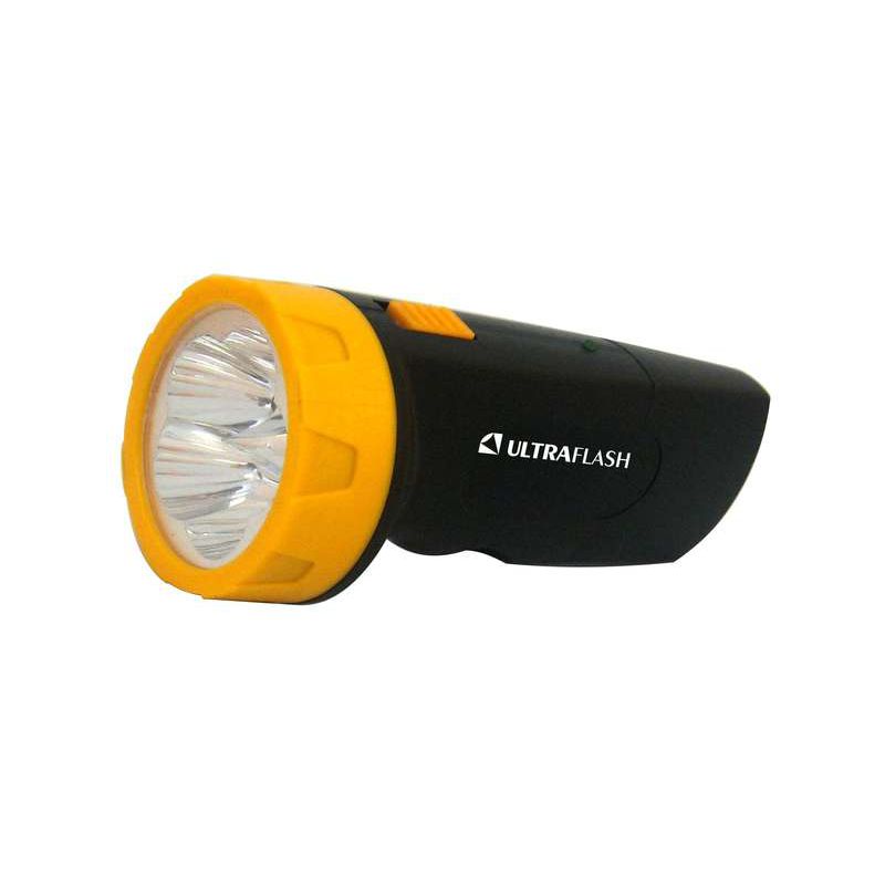 

Фонарь портативный Ultraflash LED3827 черный/желтый