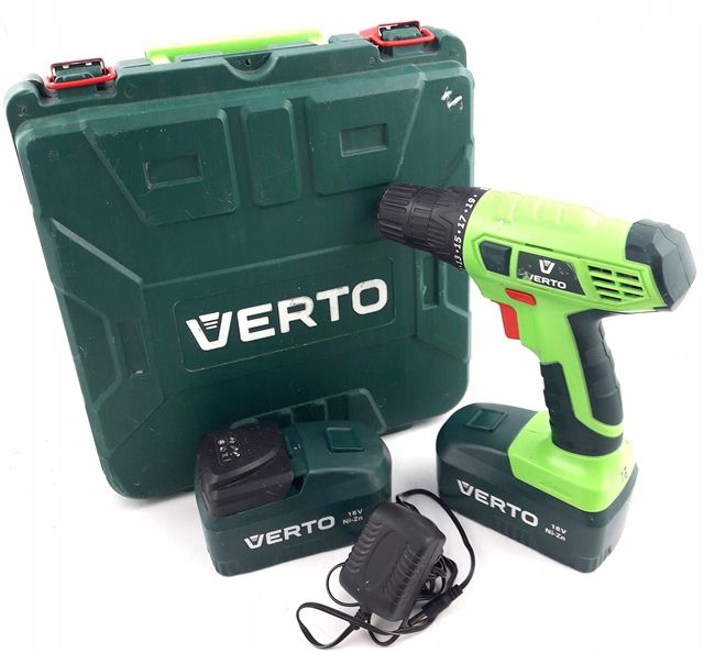 

Шуруповерт Verto 50G187 чемодан