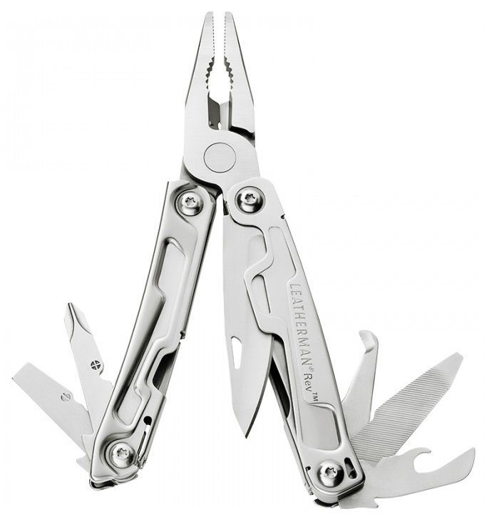 

Мультитул Leatherman Rev (832130) серебристый