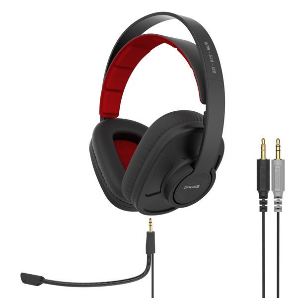 

Компьютерная гарнитура Koss GMR-540-ISO USB черный/красный