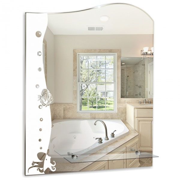 

Зеркало Mixline Бриз 535*660 с полкой (525461)