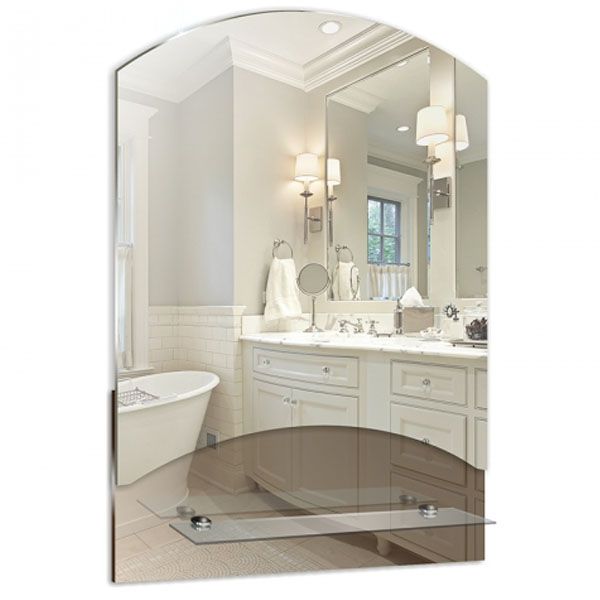

Зеркало Mixline Меркурий 450*650 с полкой (525476)