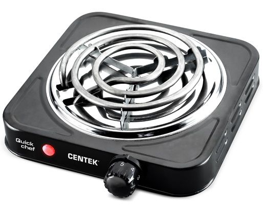 

Настольная плита Centek CT-1508 черный