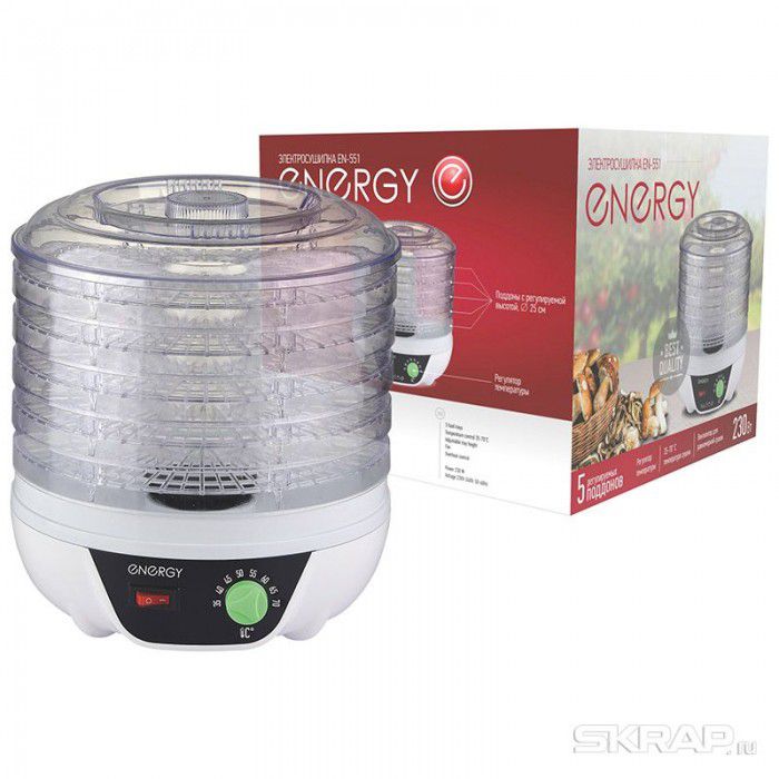 

Сушилка для продуктов Energy EN-551