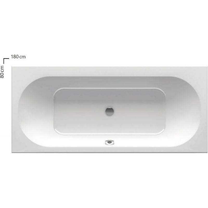 

Ванна Ravak CITY SLIM 180х80см белая (C921300000)