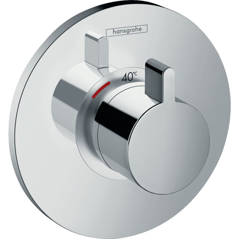 

Смеситель для ванны Hansgrohe Ecostat S Highflow 15756000 (внешняя часть)