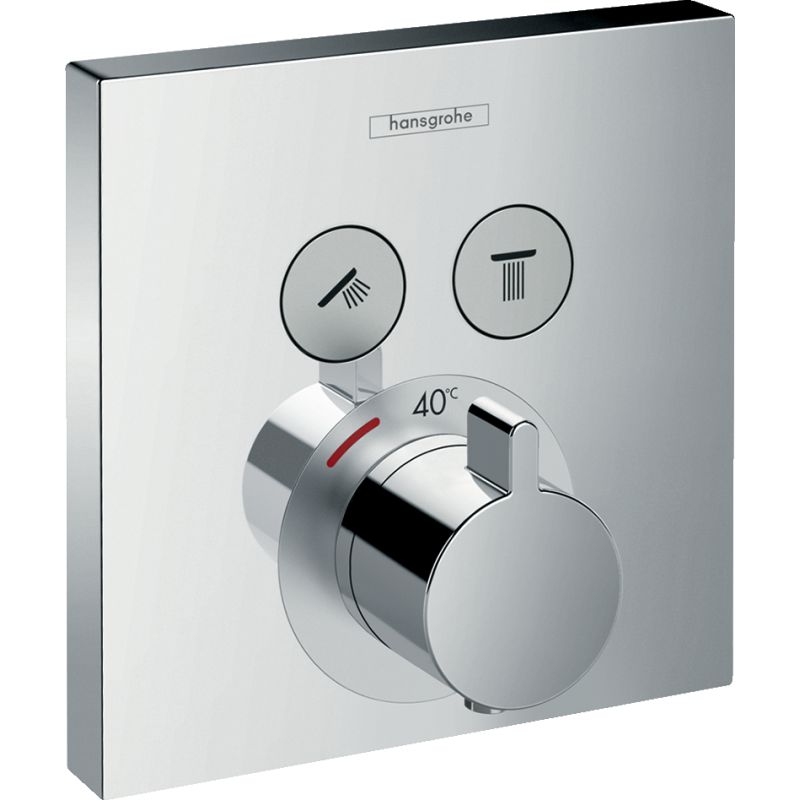 

Смеситель для ванны Hansgrohe Select 15763000 (внешняя монтажная часть)