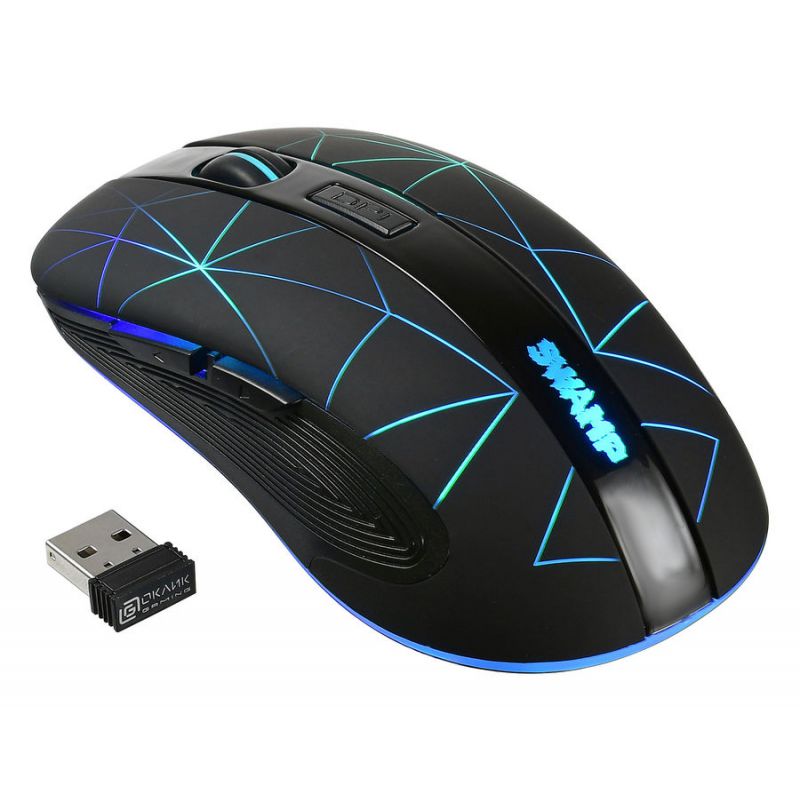 

Компьютерная мышь Oklick 975GW SWAMP черный