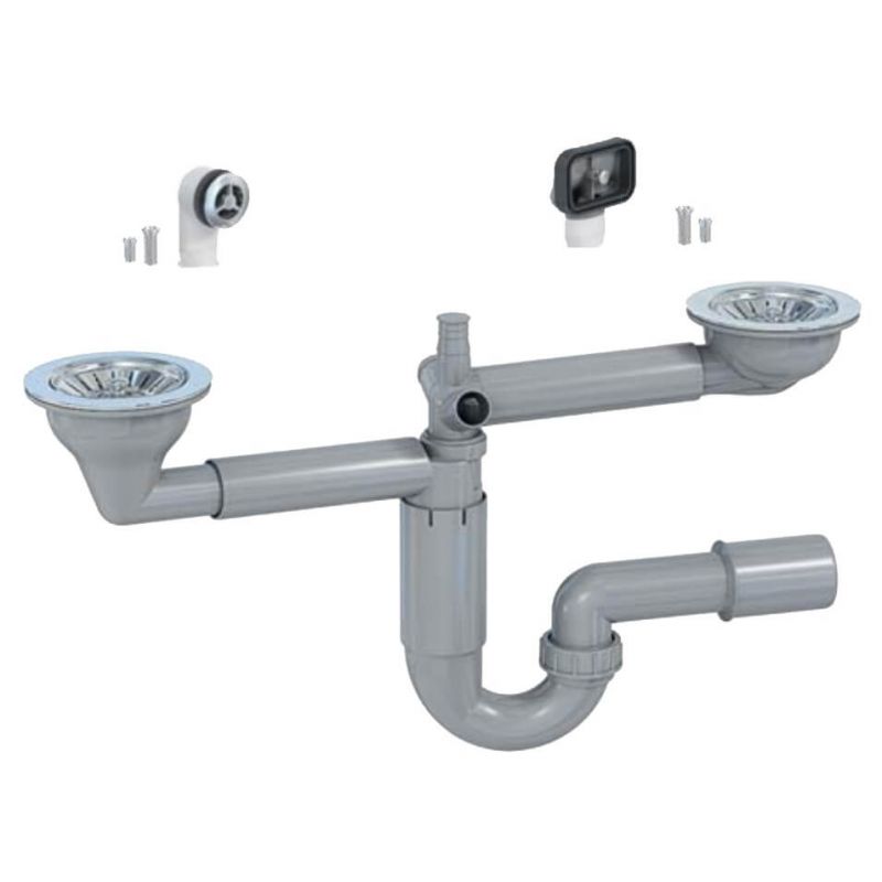 

Сифон Prevex P-loc PL2-D9C45-SANT-01 для мойки