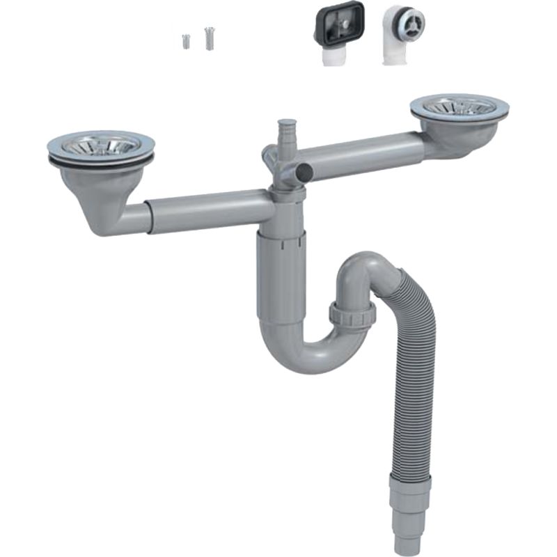 

Сифон Prevex P-loc PL2-D9CF5-SANT-01 для мойки