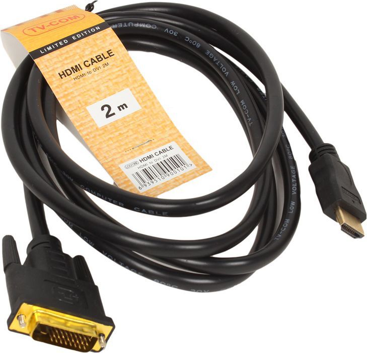 

Кабель TV-COM HDMI to DVI-D (19M-25M) 2м (LCG135E-2M)