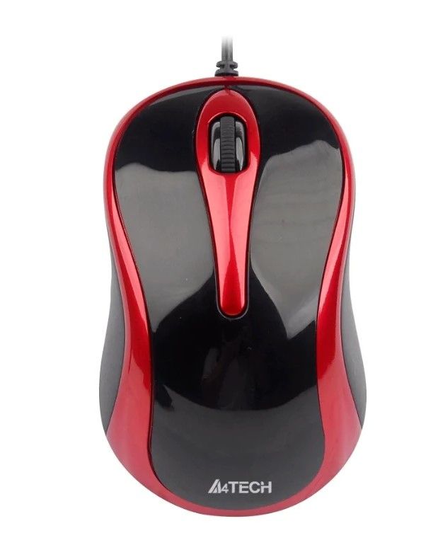 

Компьютерная мышь A4Tech N-360-2 красный/черный