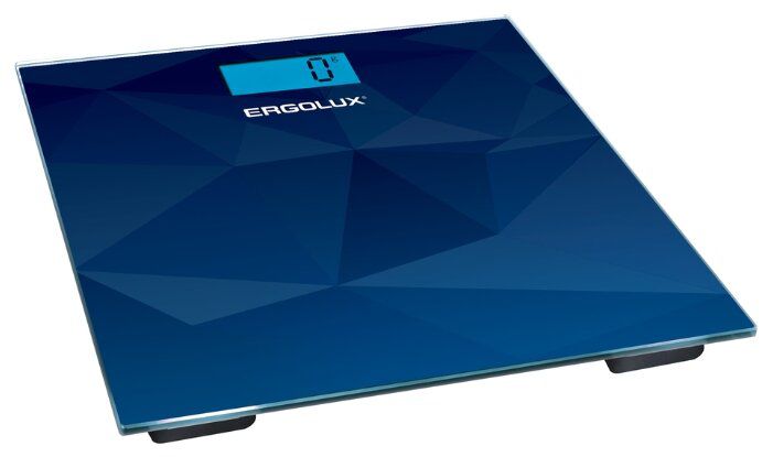 

Напольные весы Ergolux ELX-SB03-C45 абстракция синяя