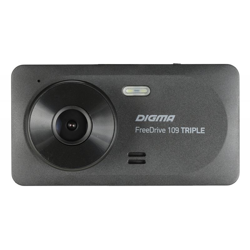 Автомобильный видеорегистратор Digma FreeDrive 109 TRIPLE черный