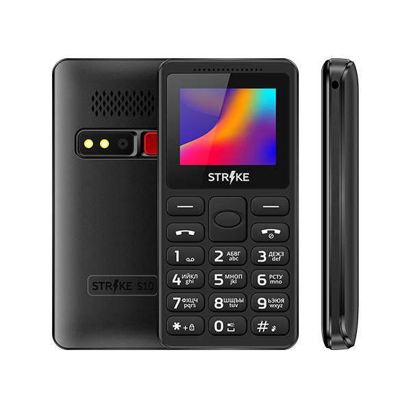 

Телефон Strike S10 Black