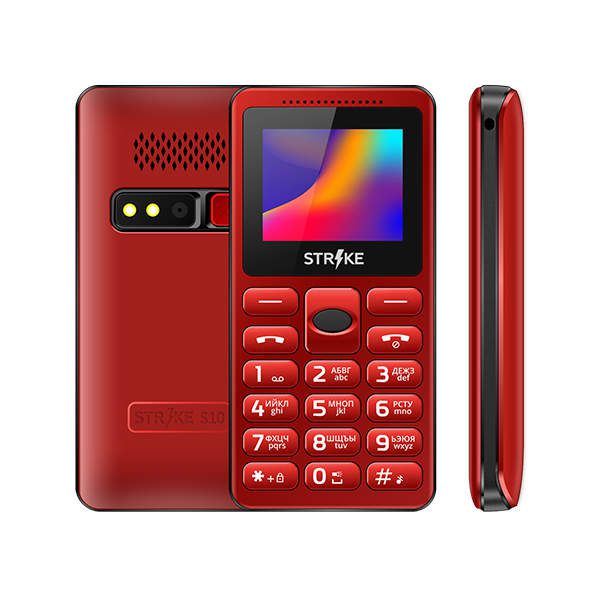 

Телефон Strike S10 Red