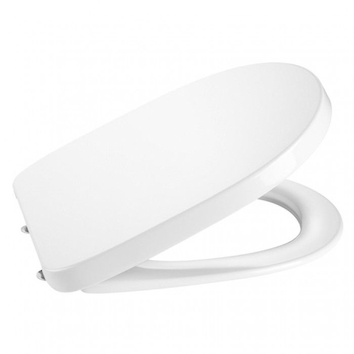 

Сиденье для унитаза Roca DEBBA ROUND с крышкой, дюропласт, с механизмом Soft-Closing, белое (801B2200B)