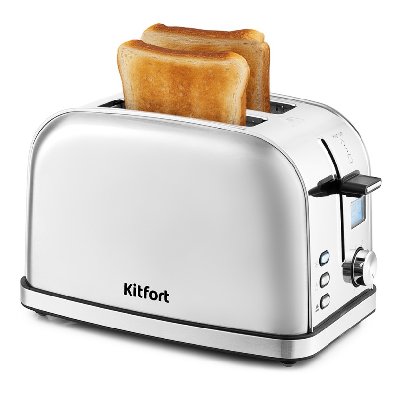 

Тостер Kitfort KT-2036-6 серебристый